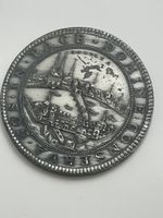 Alte Medaille Basel, Ansicht und  no Wappen, Rarität