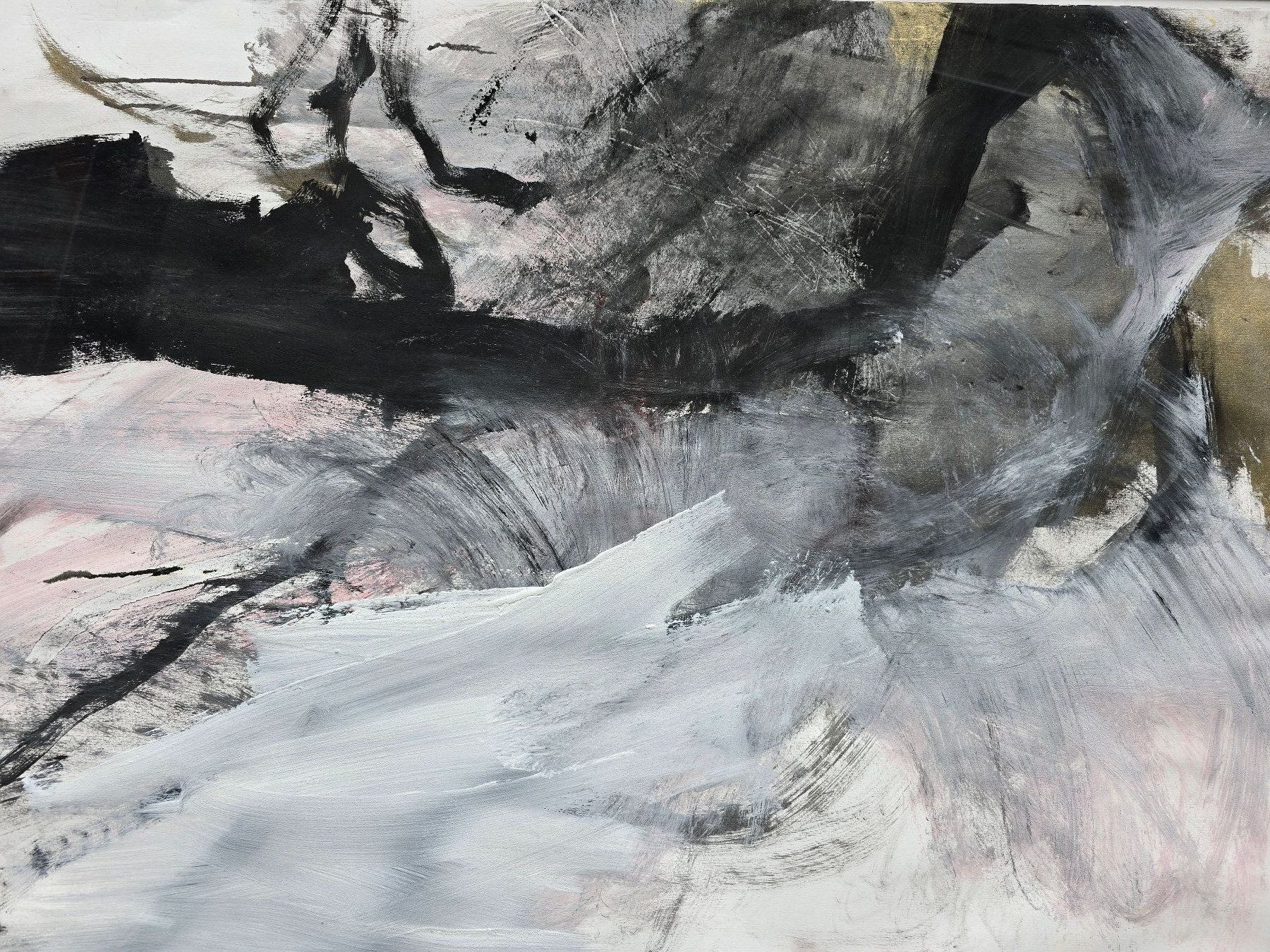 Dipinti: Barbara Ellmerer, Mischtechnik, Frühwerk 1987 – Usato da Bern venduto da vintageartbern66 2