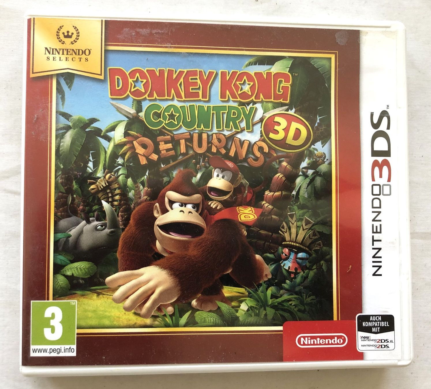 Nintendo Giochi: Nintendo 3DS - Donkey Kong Country Returns 3D – Usato da Schaffhausen venduto da durruti