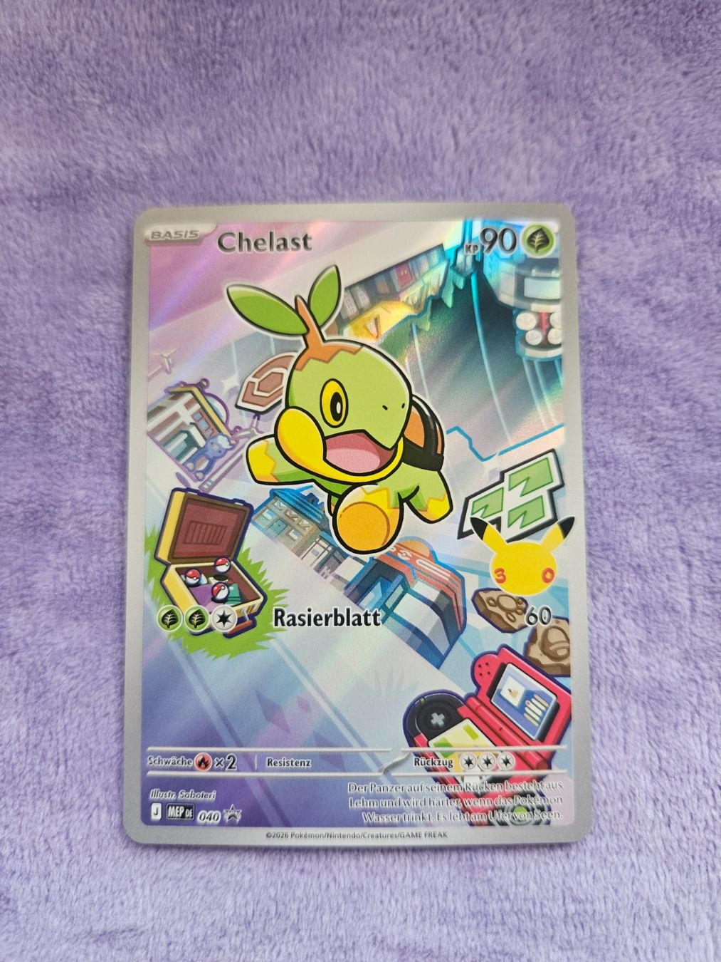 Pokémon Carte collezionabili: MEP (DE) 040 Chelast DE – Nuovo (secondo la descrizione) da Cham venduto da sirloin28