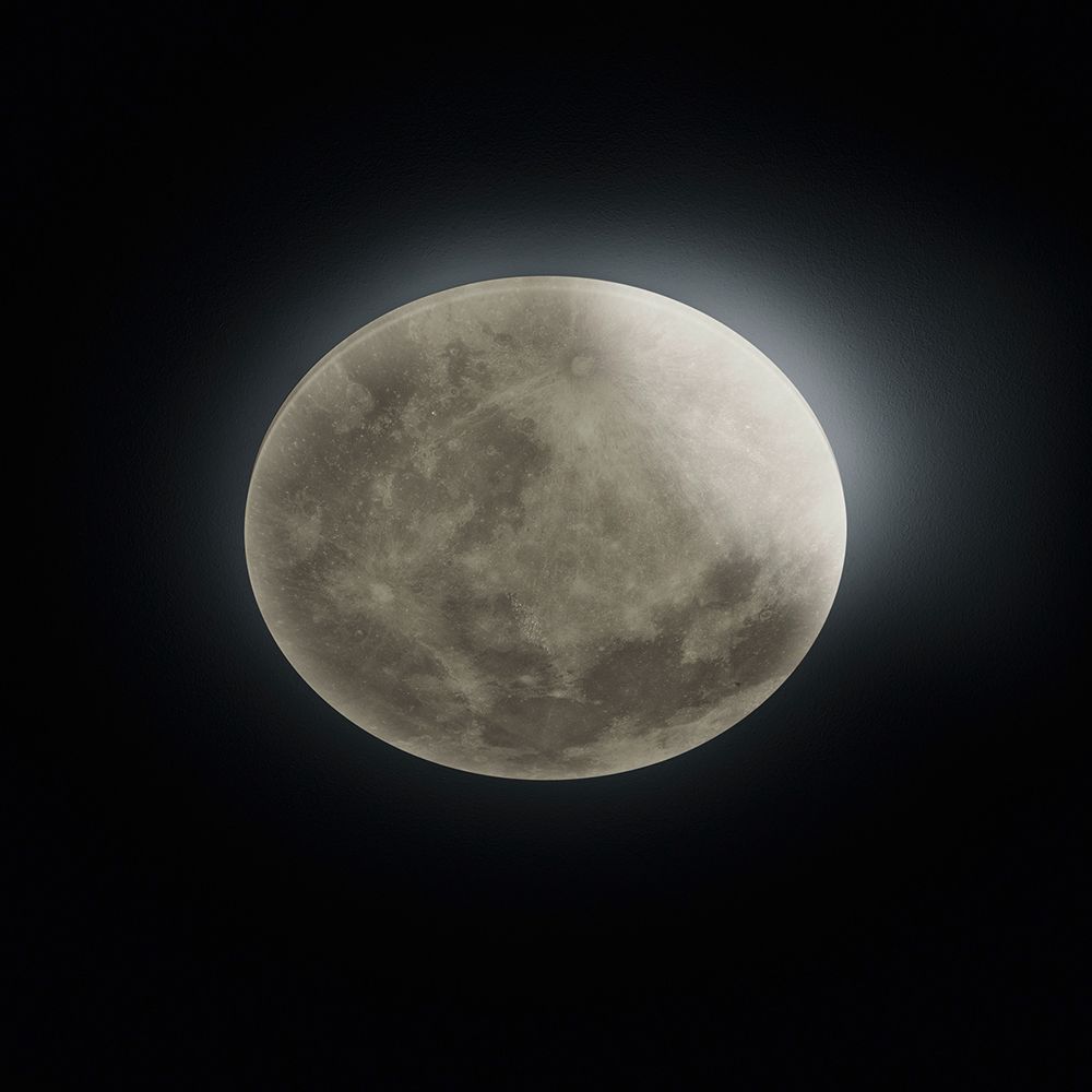 Lampadari & plafoniere: LED Deckenleuchte, Rund, Mond-Design – Nuovo (secondo la descrizione) da Kreuzlingen venduto da Smart-Light 4