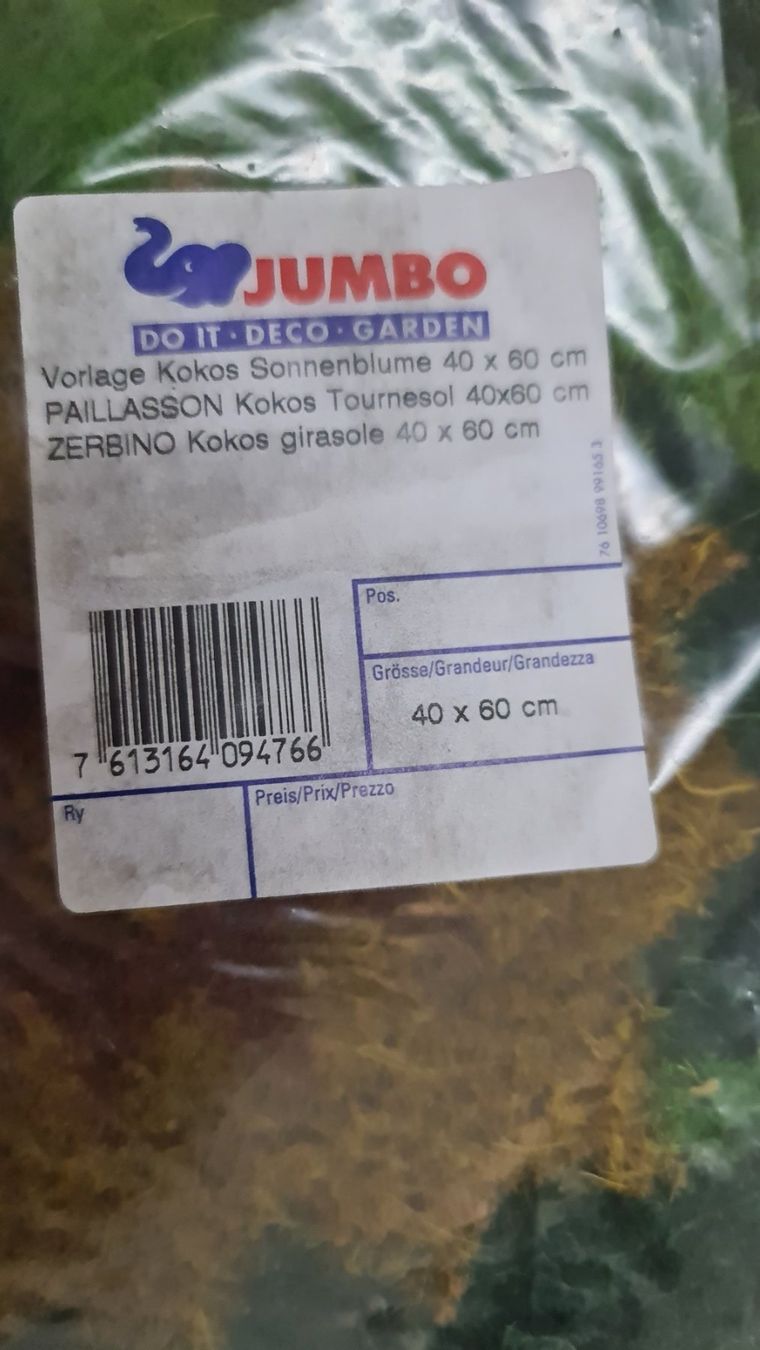 Tappeti: Kokosmatten Türvorlege Fussmatte Eingangsteppich – Nuovo e nell'imballaggio originale da Uerkheim venduto da Kaufoption 4
