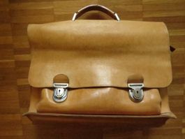 Leder Mappe Vintage