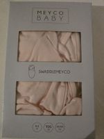 Meyco Baby Swaddle Pucktuch hellrosa 0-3 Monate Neu