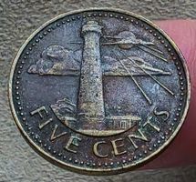 BARBADOS 5 CENTS 1979