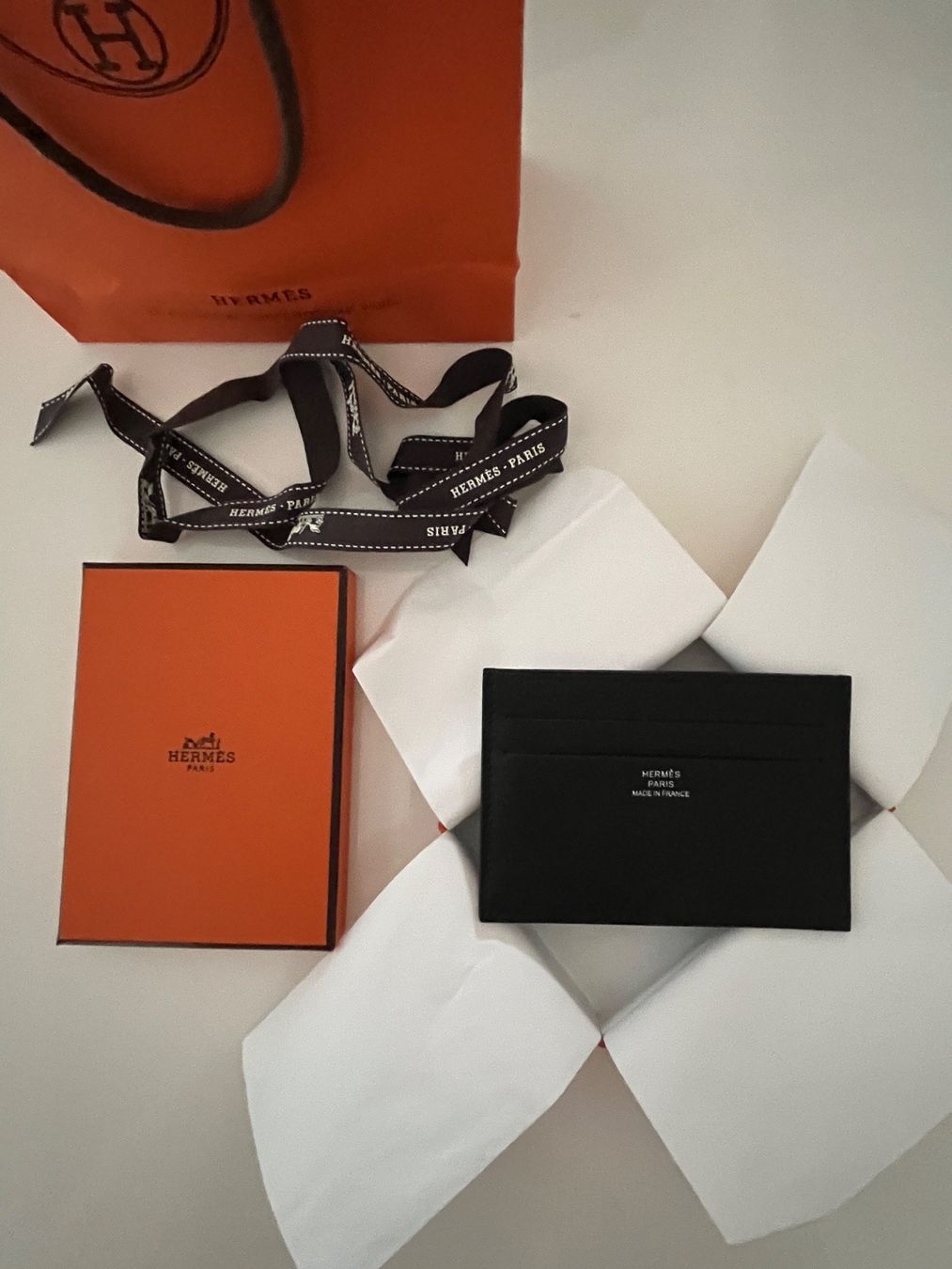 Hermès Altro in  Abbigliamento & Accessori: Kartenetui von HERMES, Kalbsleder – Nuovo e nell'imballaggio originale da Burgdorf venduto da wiwy51 1