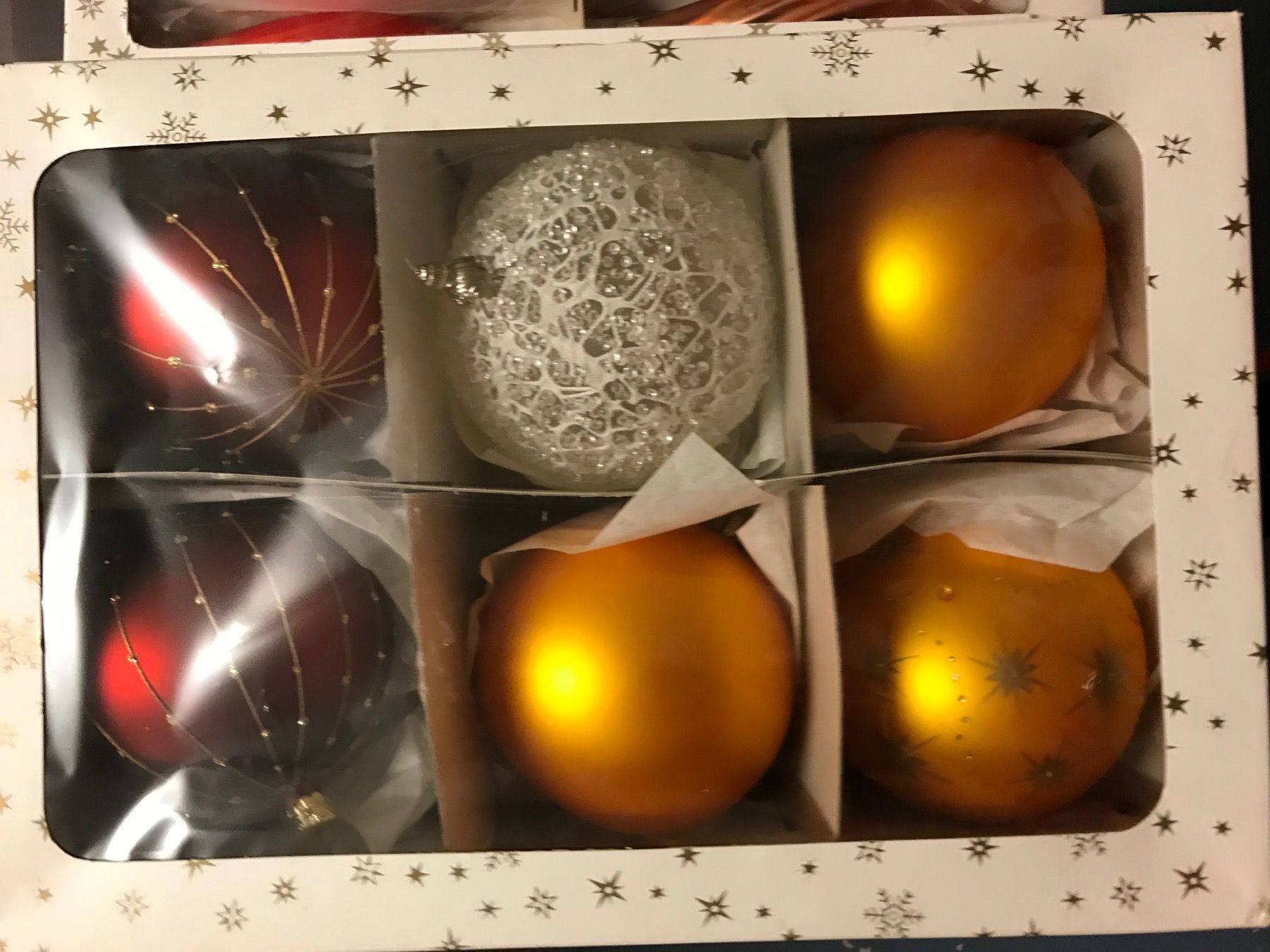 Tutte le decorazioni: 1 x Wahl Weihnachtskugeln gross – Nuovo (secondo la descrizione) da Mauren venduto da SB1606