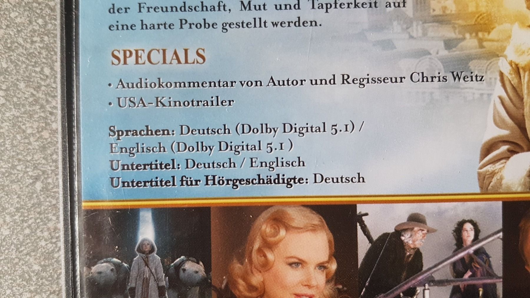 Tutti i DVDs: DVD Der goldene Kompass / Daniel Craig – Usato da Oetwil am See venduto da fineli2 1