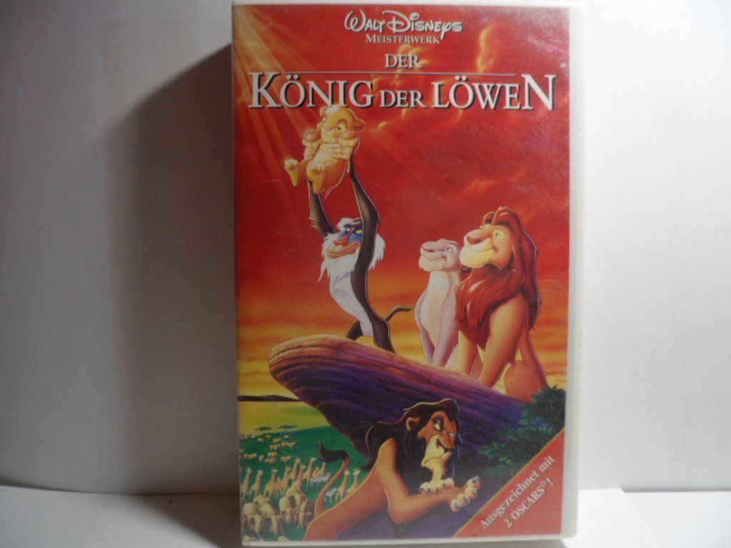 Tutti i VHS: VHS   Walt Disneys   KöNIG DER LöWEN – Usato da Langnau i. E. venduto da mar_hw58