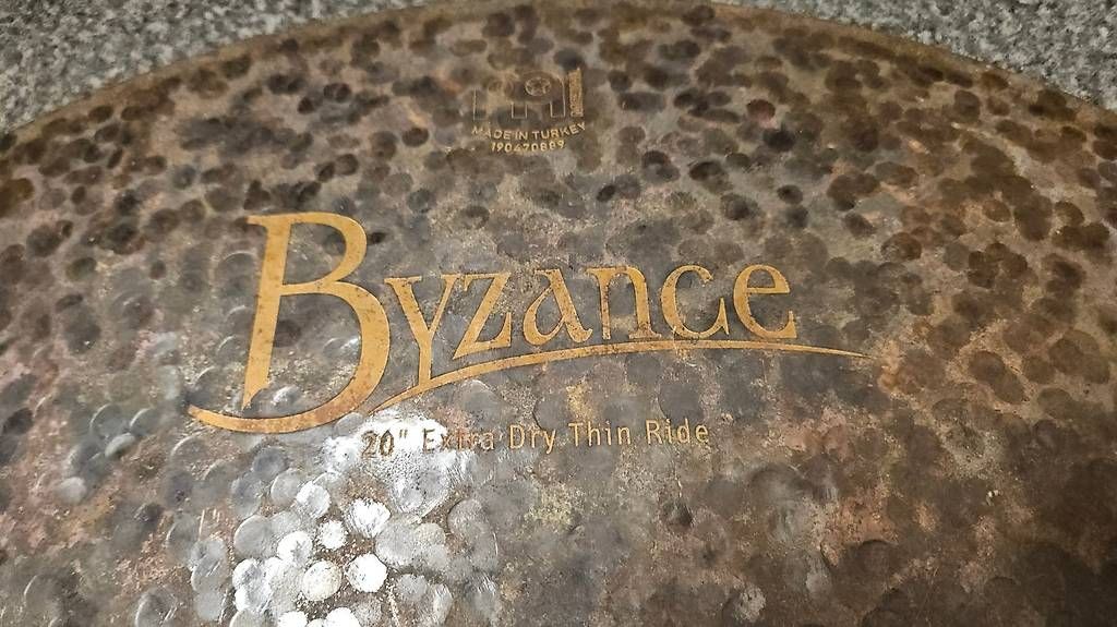 Strumenti musicali: MEINL Byzance 20'' extra dry thin Ride – Usato da Rorschach venduto da Crossfire34343 1