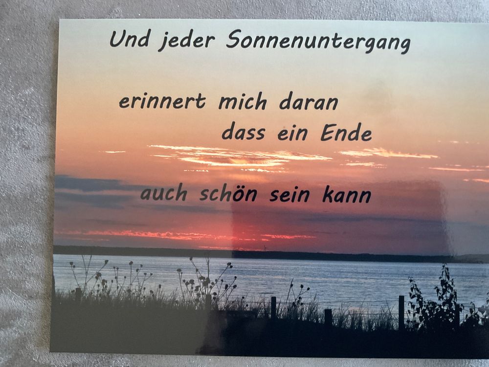 Foto mit Spruch. Geburtstag Weihnachten Valentinstag Kaufen auf Ricardo