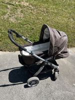 Teutonia Kinderwagen braun - mit Zubehör