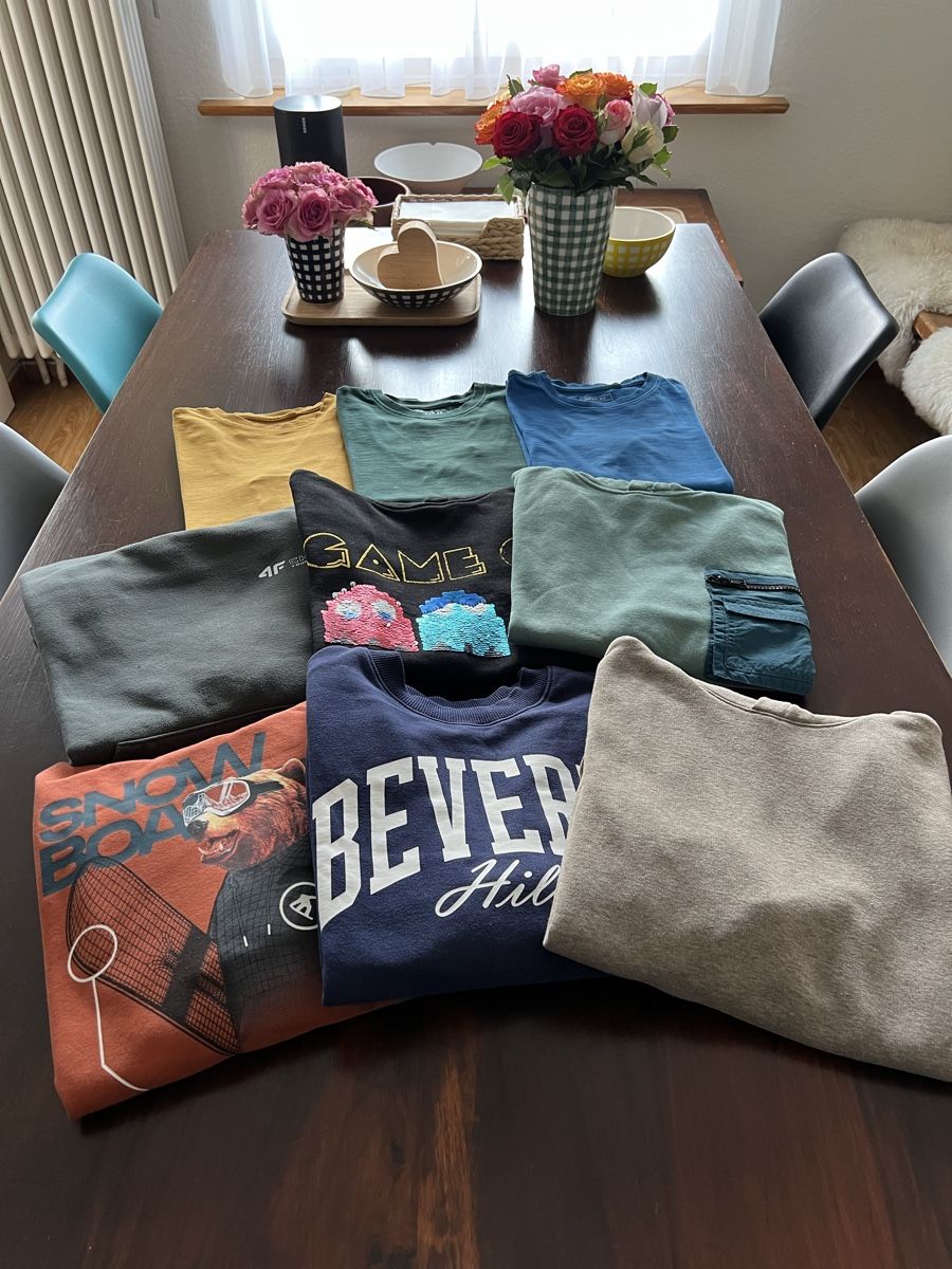 Maglioni & Felpe: Pullover und T-Shirts Konvolut 134/140 – Usato da Zollikon venduto da Peiler01