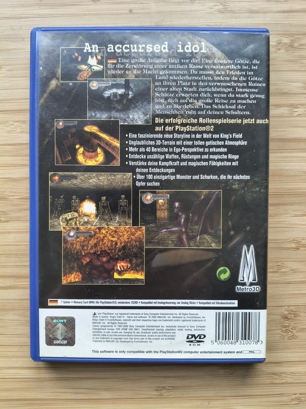 Giochi: King's Field IV (PS 2) – Usato da Riedholz venduto da ste_96cd 1