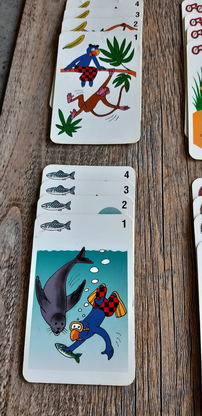 Giochi: Globi Quartett  --  GLOBI'S ZOO – Usato da Tagelswangen venduto da BrigittaC01 5
