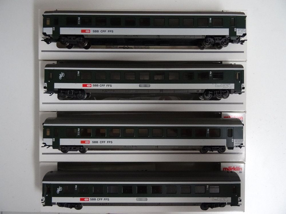 MÄRKLIN 43268 - Postwagen der SNCB - Schürzenwagen , OVP