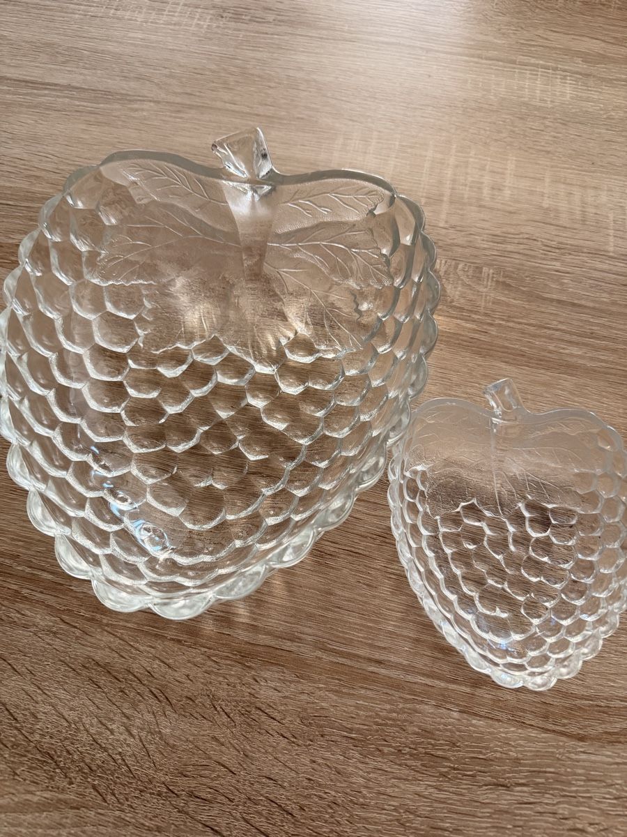 Ciotole: Dekorative Glasschalen in Traubenform, 7ner Set – Usato da Trimbach venduto da Schwaenchen 2