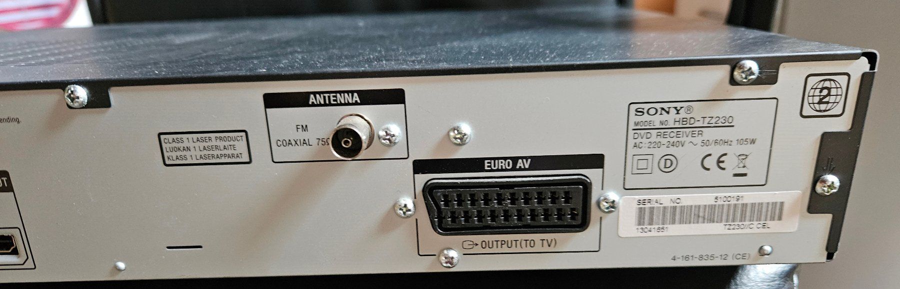 Sony Audio- & Mediensysteme: Sony DVD Player DAV-TZ230 – Defekt aus Brittnau von leroyjethro 6