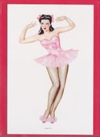 PIN UP GIRL, BALLERINA, 1945, ALBERTO VARGAS