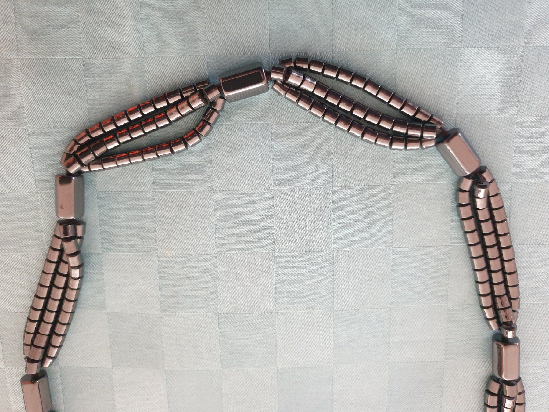 Catenine: Schmuck Halskette Kette Hämatit – Usato da Mörschwil venduto da spirspi 2