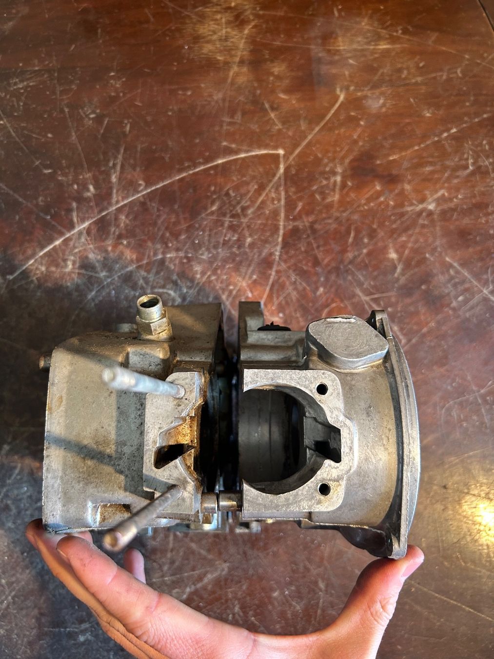 Puch Parti ricambio per ciclomotori: Puch Maxi/X30 ZA50 Motorengehäuse – Difettoso da Fahrni b. Thun venduto da berger_tuning34 1