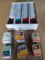 Konvolut Pokémon Karten in Box viele Karten guter Zustand