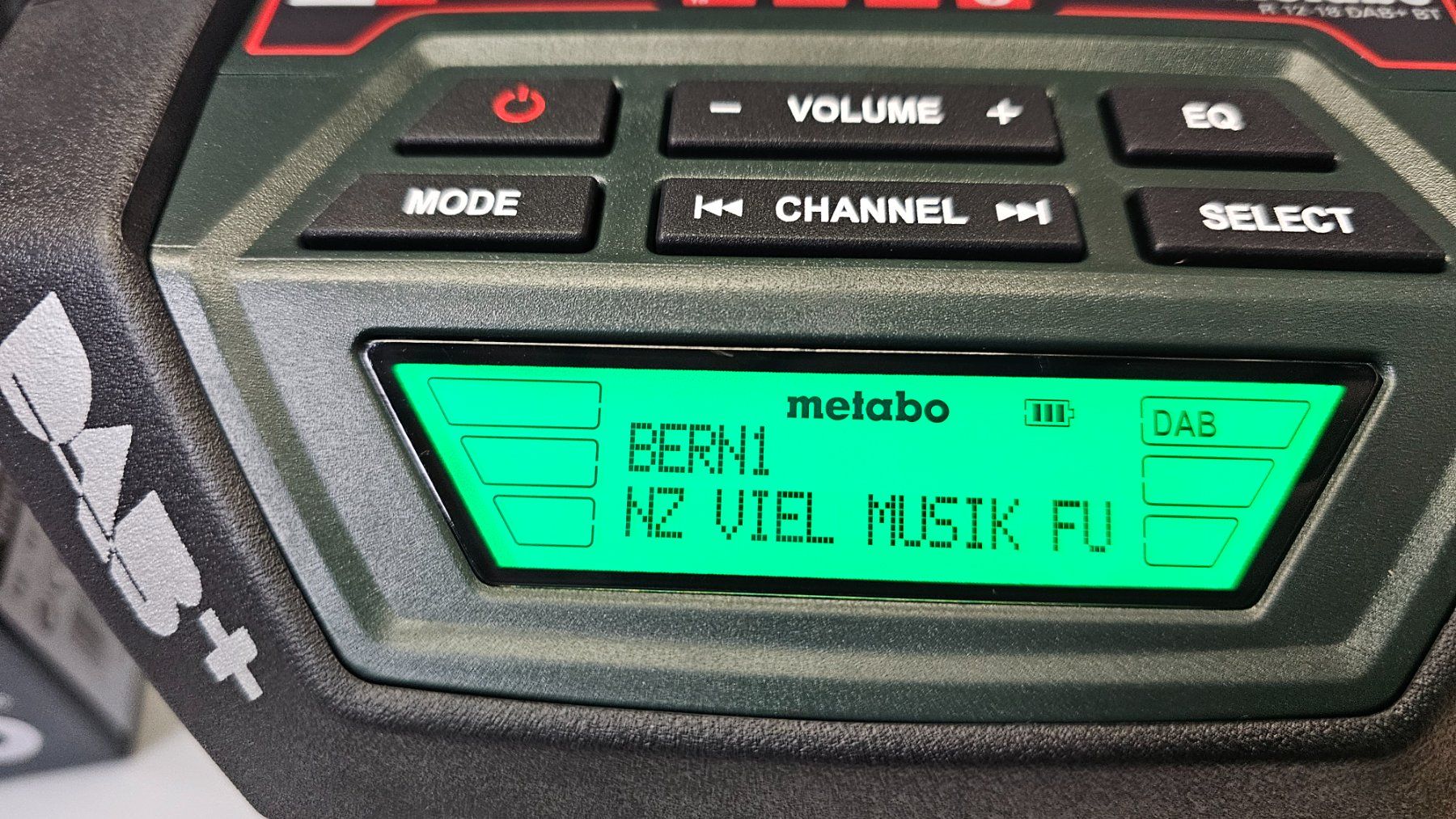 Metabo Radio: Metabo Robustes Baustellenradio mit DAB+ uns Bluetooth – Nuovo e nell'imballaggio originale da Jegenstorf venduto da Bracher_Store 6