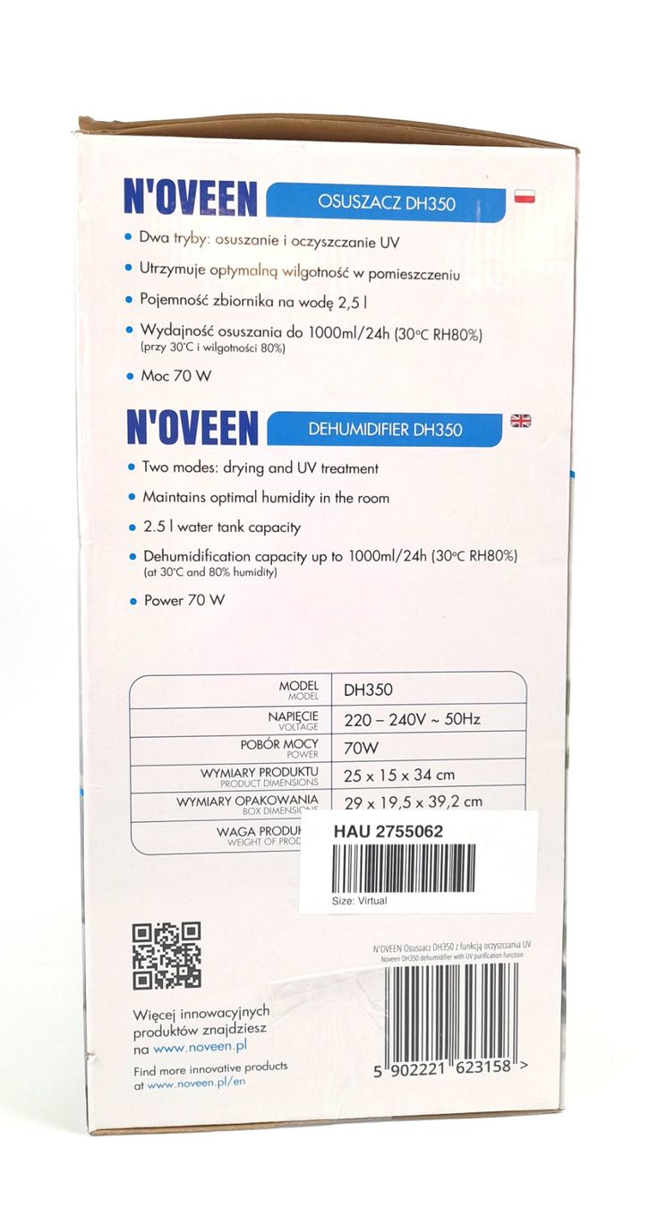 Deumidificatori: Noveen DH350 – Nuovo (secondo la descrizione) da Liebefeld venduto da Restwert_Liebefeld 6