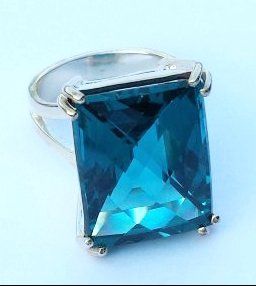 Ringe: Ring mit blauem Topas Grösse 54 – Neu (gemäss Beschreibung) aus Zürich von benedikt12 4