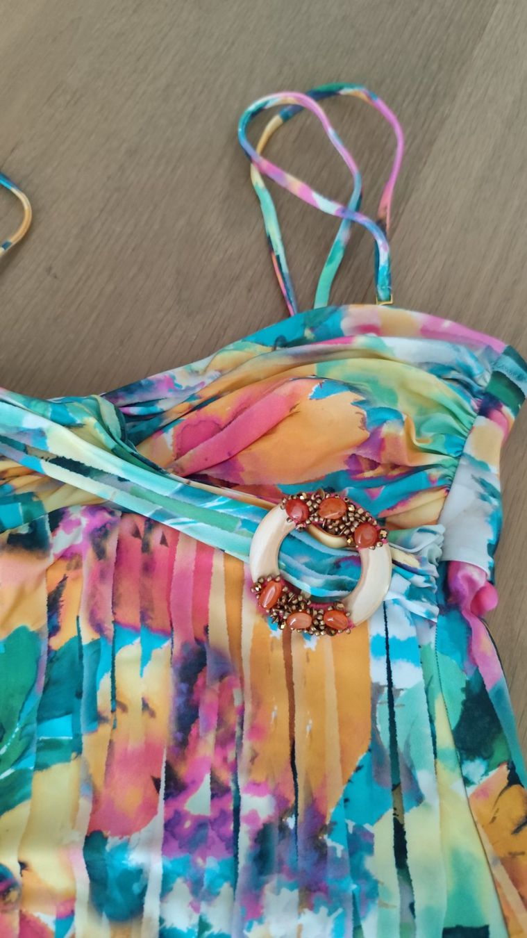 Costumi da bagno & Bikini: Buntes Badekleid mit passendem Tuch – Usato da Uetikon am See venduto da gaae008 1