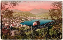 Lugano - Standseilbahn Monte San Salvatore
