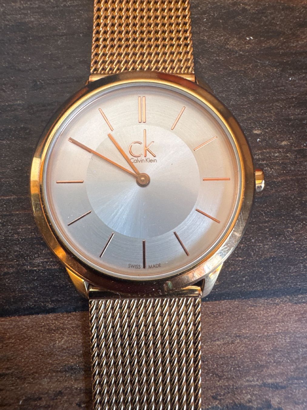 Calvin Klein Orologi: Superbe Calvin Klein minimal plaquée or – Usato da Erde venduto da CBarts 1