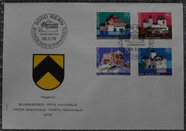 Pro Patria FDC-Couvert 1978 ET-Gestempelt