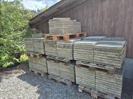 180 Betonplatten ca. 50x50cm gebraucht, Palettenware