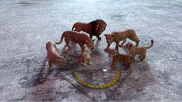 Schleich Tierfiguren Set Zoo Raubtiere gebraucht
