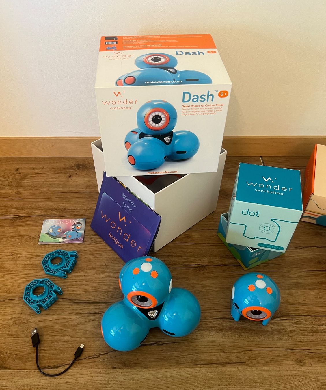 Giocattoli: Umfangreiches Wonder Dash und Dot Workshop Set – Usato da Wald ZH venduto da Grosskaufrausch 1
