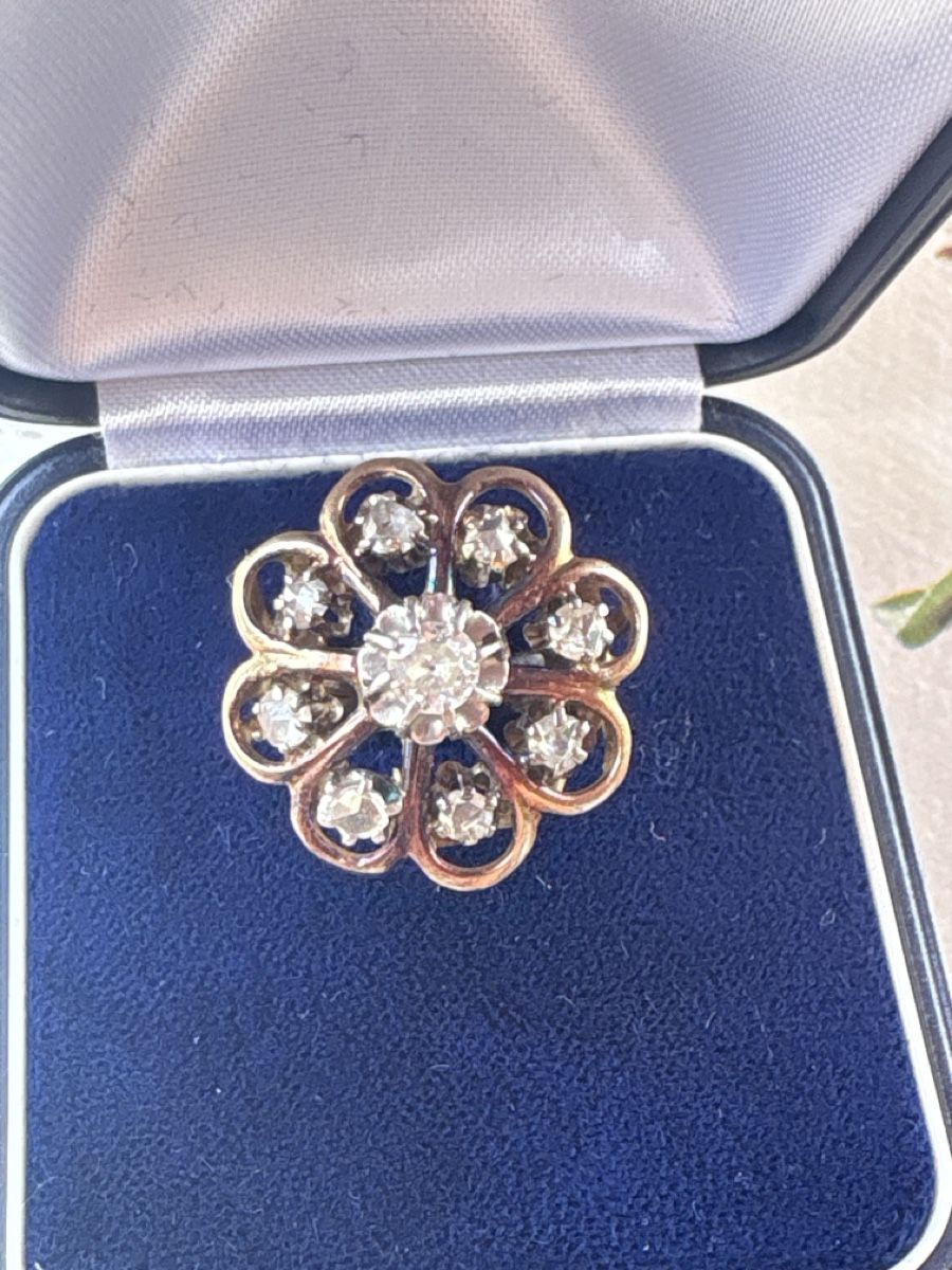 Ringe: Bague en or 18k et diamants – Gebraucht aus Versoix von tem_f7yk 4