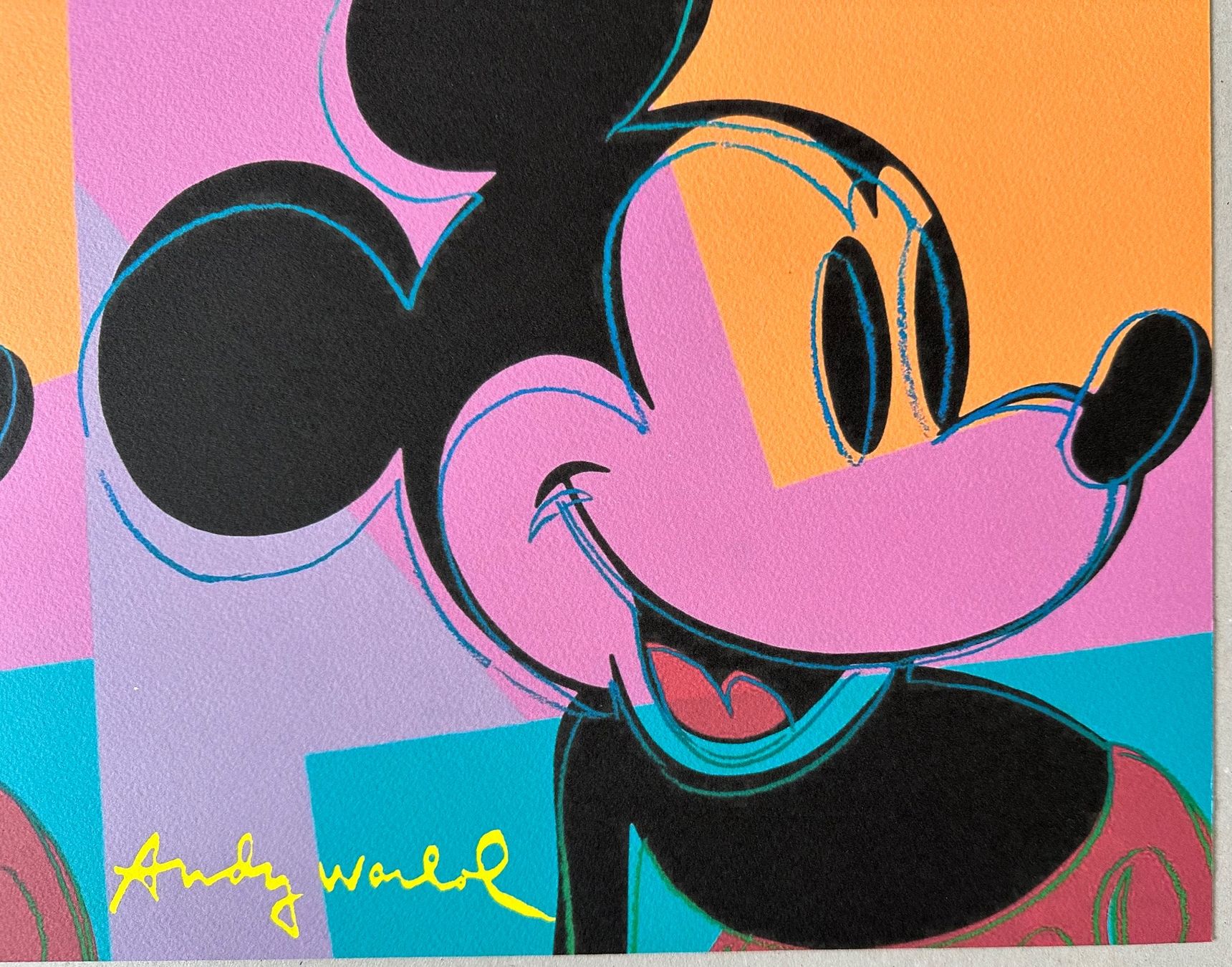 Dipinti: Andy Warhol: Mickey Mouse, POP Art 246/2400 – Nuovo (secondo la descrizione) da Meilen venduto da Smgdesign 2