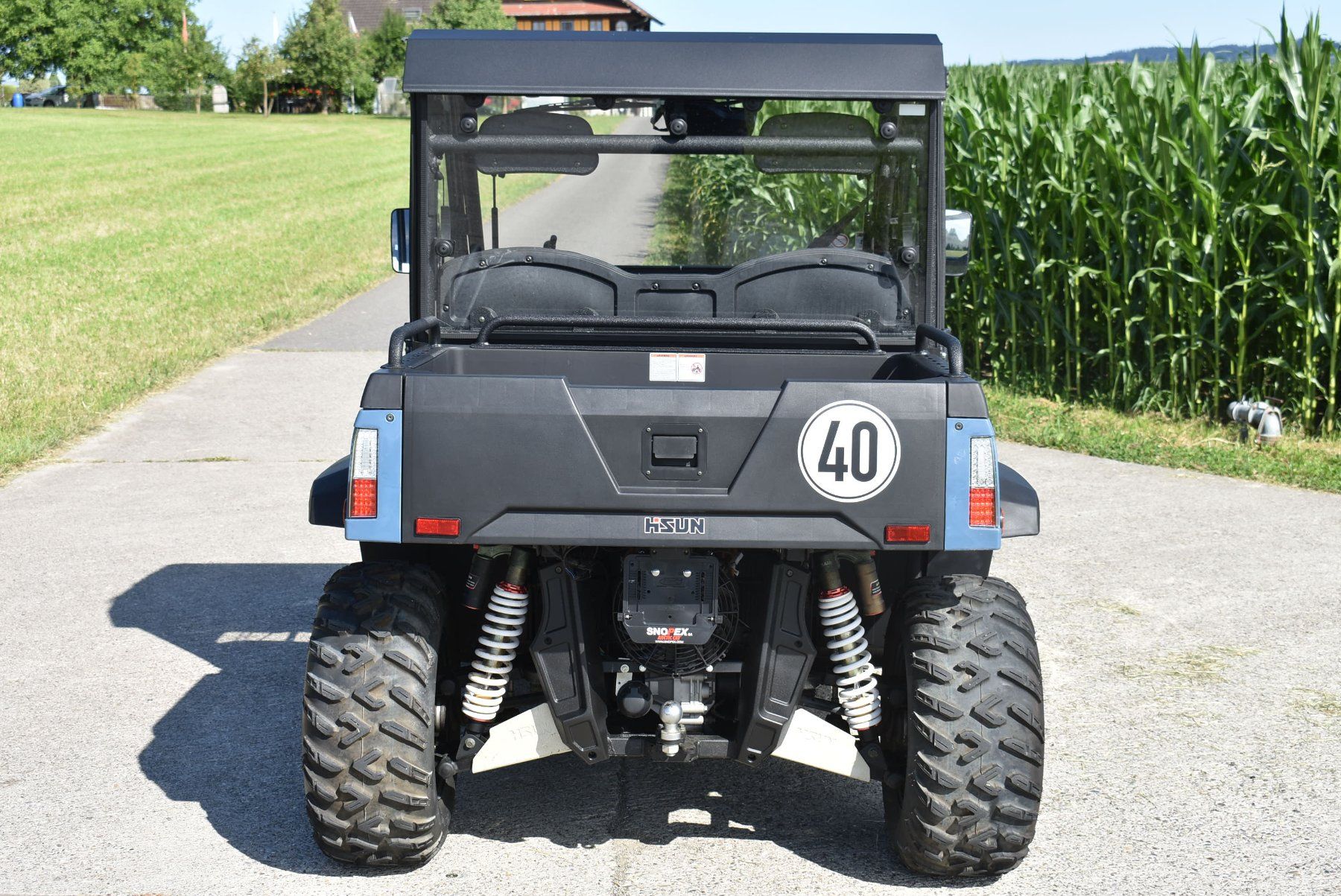 Quads: HISUN Sector E1 Elektro 4x4 – D'occasion à Sempach-Station par dragster410 5