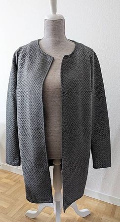 Graue Jacke