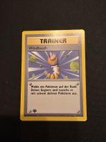 Pokémon Karte Trainer Windhauch 1. Edition Basis Set