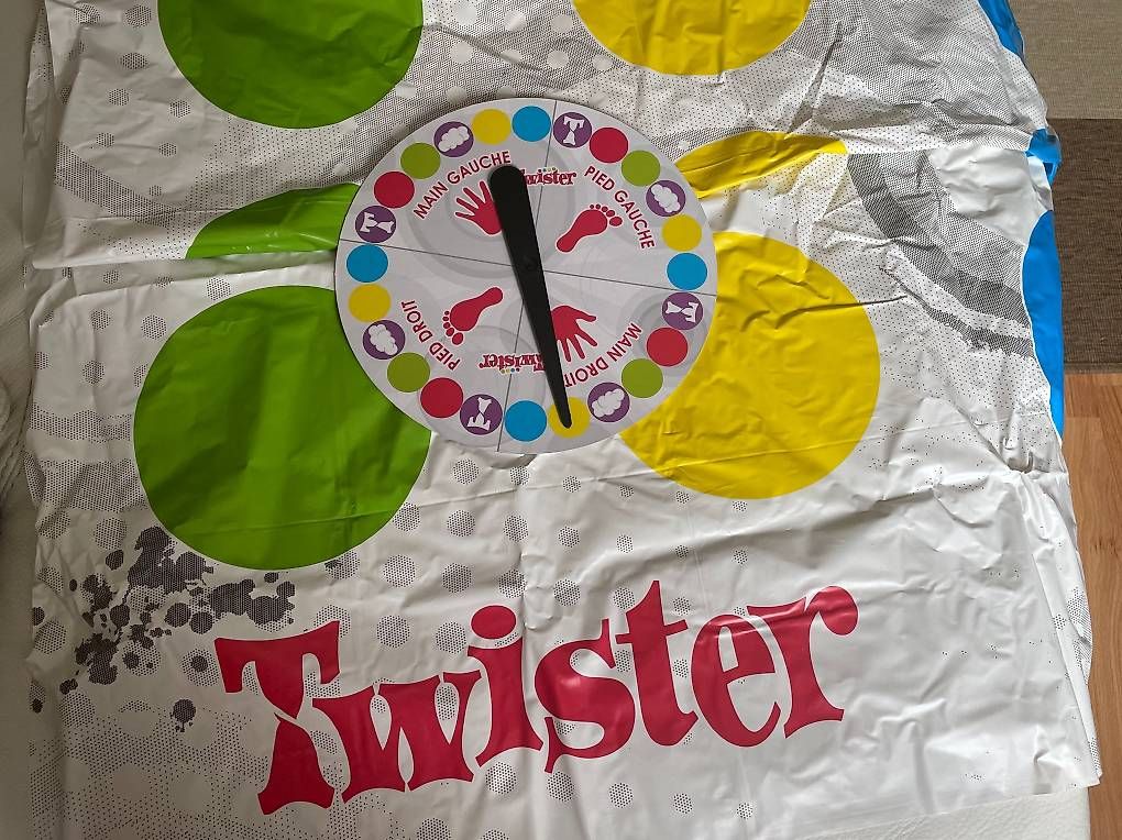Giochi: A vendre jeu de société "Twister" – Usato da Yverdon-les-Bains venduto da mic_v8yx 1