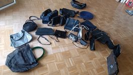 Taschen Set Damen schwarz (~23 Artikel)