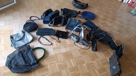 Taschen Set Damen schwarz (~23 Artikel)