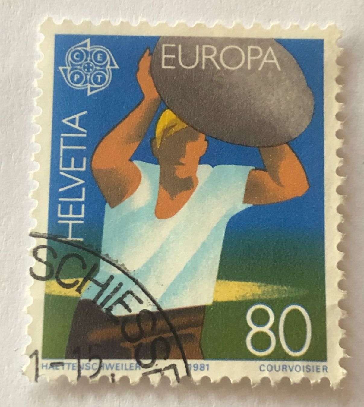 Alle Briefmarken: Nr.655 mit gestempelt    – Gebraucht aus Aarau von Billa007