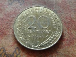 FRANCE  20 Centimes  1990  (P)
