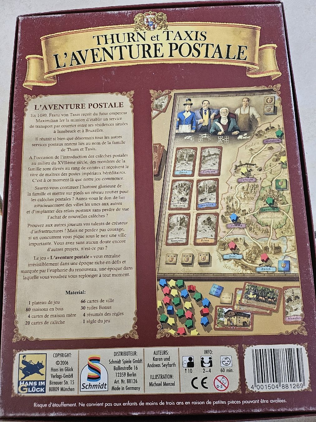 Giochi: L'aventure postale Jeu de Société – Usato da La Joux FR venduto da car_ck96 4