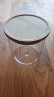 Vorratsbehälter „Audley“ aus Glas mit Bambusdeckel