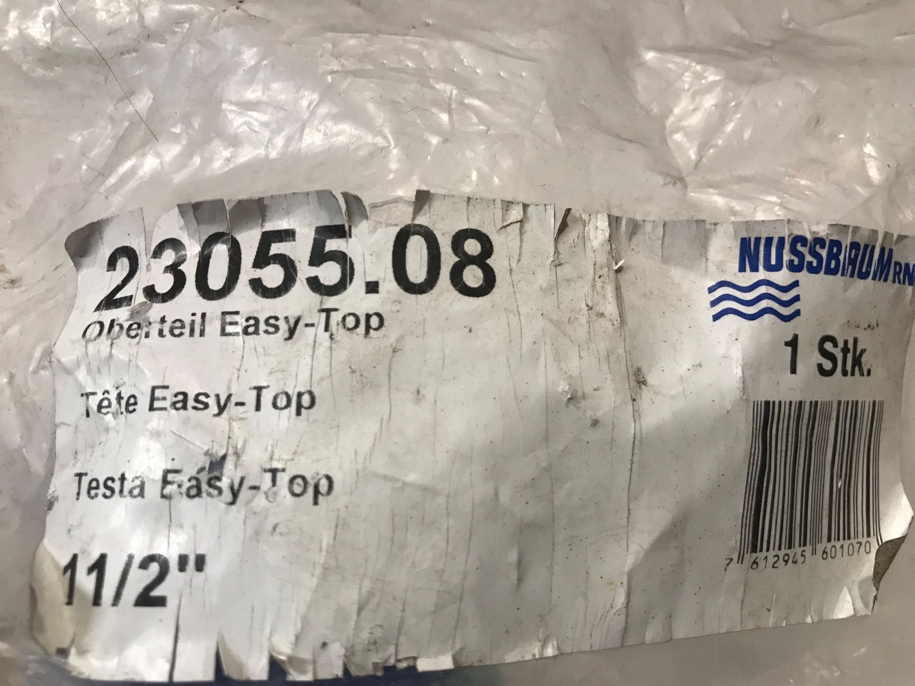 Armaturen: Neues Ventil Oberteil, Nussbaum, 1 1/2", 23055.08 – Neu und originalverpackt aus Winterthur von efant12 1