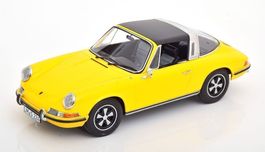 Porsche 911 E Targa 1969 gelb / schwarz      1:18 von NOREV